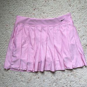 Ballet Pink pleated Nike tennis skort XS EUC
